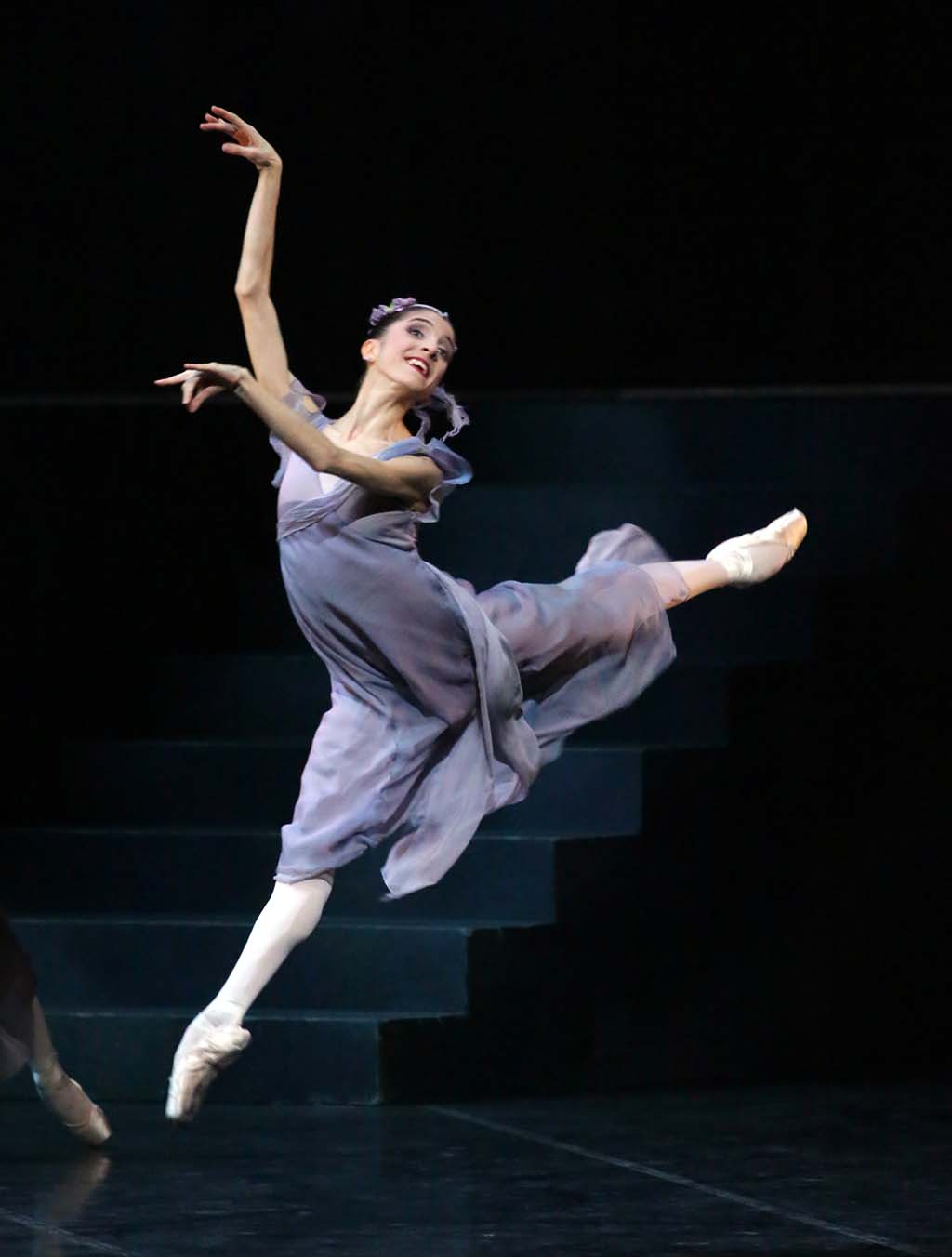 Vittoria Valerio nell’assolo della naiade nell’atto I.