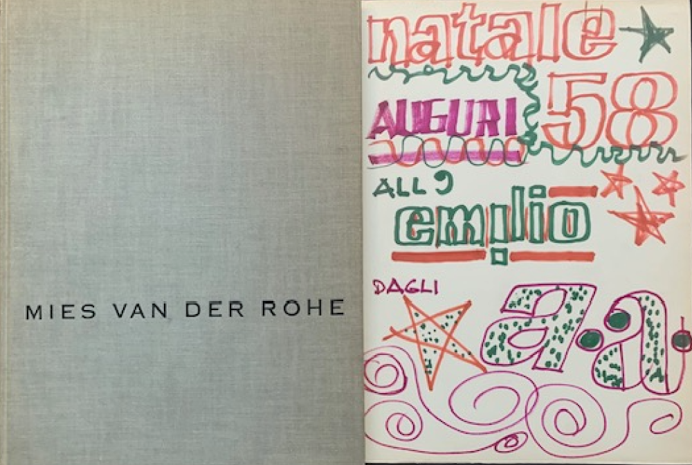 Philip C. Johnson, Mies Van Der Rohe, MOMA, 1953 e auguri 1958