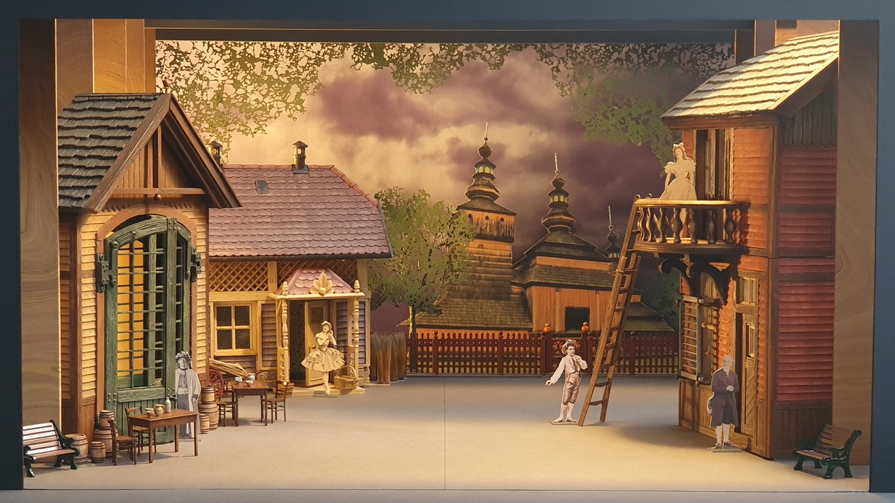 Foto 2 Plastico dell’allestimento per il primo atto