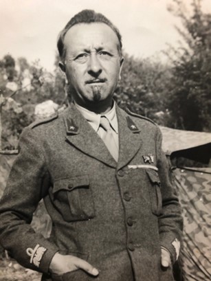 EMILIO BATTISTI, GENERALE DELLA CUNEENSE, DURANTE LA PRIGIONIA IN URSS